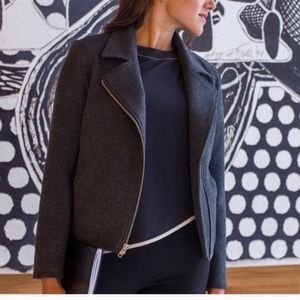 SoMaMoto by BetaBrand grey motorcycle jacket